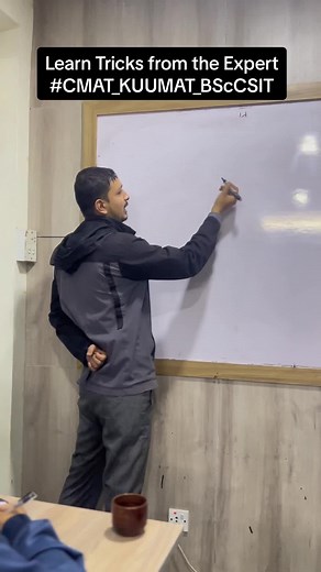 Learn Tricks from the Expert #cmat_kuumat_bsccsit_gmat #cmat_kuumat_bsccsit_bit_bca #midpointcmat #midpointacademymoments #midpointacademyforpreparation #lifeatmidpoint #midpointkuumat #midpointpuumat