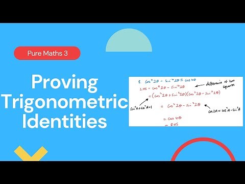 Proving trigonometric Identities (Edexcel IAL P3 4.6)