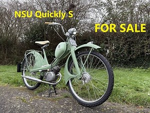 1961 NSU Quickly S. Classic 2 Speed Moped