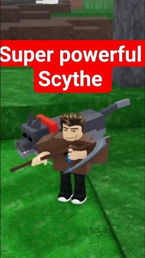Super Powerful Scythe in 99 Nights in the Forest Roblox