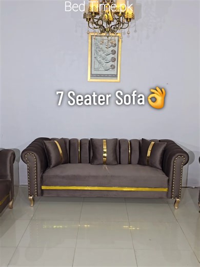 7 Seater Chesterfield Sofa Design and Features