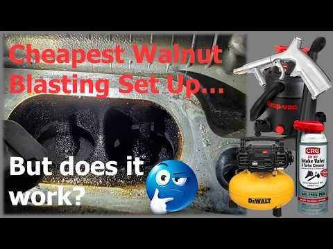 Cheapest walnut blasting set up, does it work?