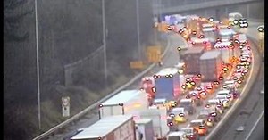 Live: severe delays after M1 crash