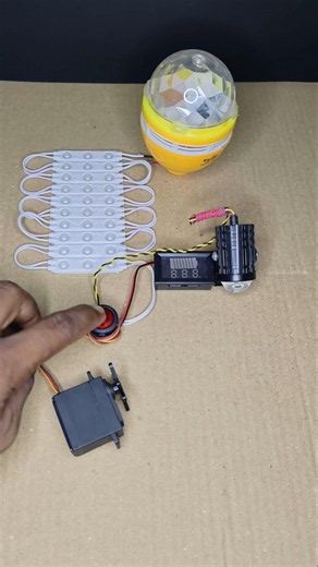 Two bulb & light start With MG996 motor • This Hack Saves Time to create Free Energy