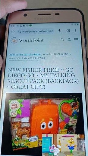 NEW 2010 Fisher Price ~ Go Diego Go ~ My Talking Rescue Pack (Backpack) ~ Great Gift!