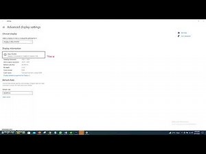 How to check dell led model number in Windows 10