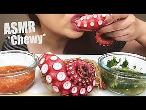 ASMR Octopus Tentacles | Chewy Eating Sounds | No Talking | ASMR Phan