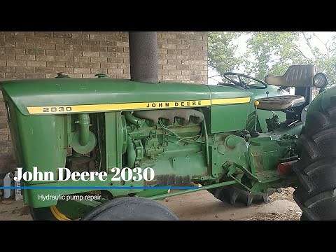 John Deere 2030 hydraulic pump tear down!!!