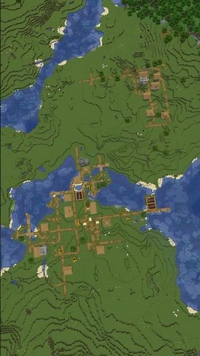 I found TWO Blacksmith Villages at Spawn in this Minecraft Seed
