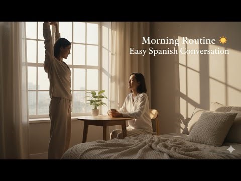 My Morning Routine in Spanish --Mi Rutina de la Mañana
