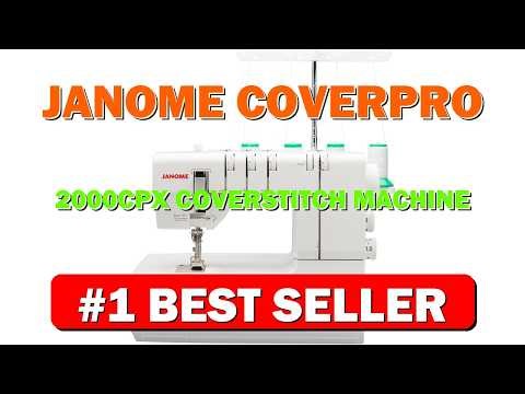 Janome CoverPro 2000CPX Coverstitch Machine - B013I7MB1M