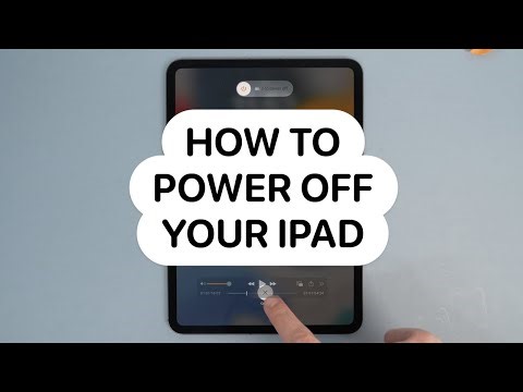 How To Power Off Your iPad - 3 Quick Ways