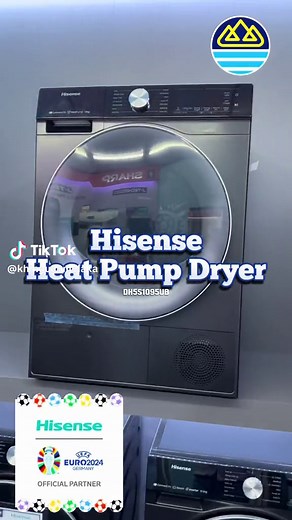 Hisense Heat Pump Dryer for Convenient Laundry Care