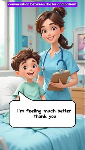 Simple Doctor-Patient Dialogue | English Speaking Practice for Beginners" #englishspeaking