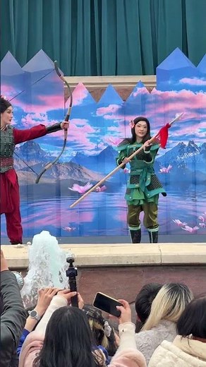 Mulan in Shanghai Disney's 10th birthday show hits different