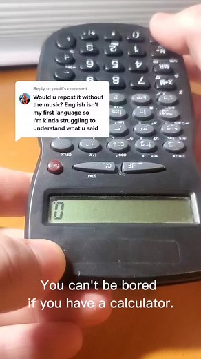 Reply to @poulf : Random Activity #3 : Calculator Clicker, but without music.