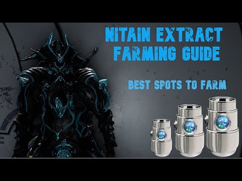 Warframe - Nitain Extract Farming Guide (Quick and Easy)