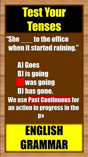 English Tenses Quiz 10 (With Clear Explanations!) | Test Your Grammar