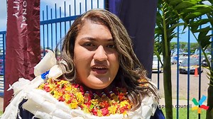 All the best Emely🎊 FNU March 2023 graduation. Vodafone Arena 9/03. ℹ️Emely's cohort spent close to a year interning at an Israeli tertiary institution; field - agriculture; safe to say she was impressed with how the State of Israel prioritizes farmers and agriculture. ▶️FNU Graduation, Day 2 @Vodafone Arena, 10/03. | Fiji Sports Council