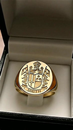 When we decided to create the 18k gold-plated signet ring, the goal wasn’t to release another product—it was to continue a tradition. For centuries, families have worn signet rings engraved with their crest as a way to carry their history and pass it on. Each ring is engraved with your family’s Coat of Arms—made to last, and made to be remembered. Not something that follows fashion, but something that becomes part of your story. This limited edition is capped at 200 pieces worldwide, and over 10