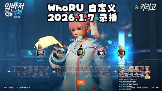 WhoRU 2026.1.7 自定义