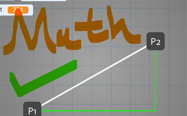 Scratch两个坐标算距离5分钟内完成！