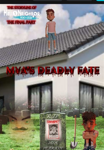 THE STORYLINE OF— HELLO NEIGHBOR: HIDE AND SEEK THE FINAL PART😭😕😔😢