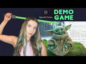 Creating a Baby Yoda Game with OpenAI Codex | Live Demo