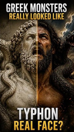 What Ancient Greek Monsters ACTUALLY Looked Like 😳 (Part 2) #history #greekmythology #shorts