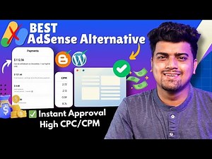 High-Paying Google Adsense Alternatives 2024✅ Instant Approval with High CPC/CPM | Monetag