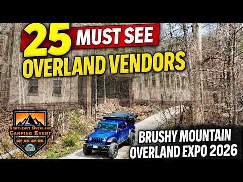 🚙 Brushy MTN Overland Event 2026 | TOP 4x4 Brands You NEED to See! (Petros, TN) ‪@TNTOverlander‬