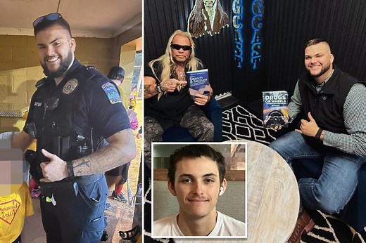‘Dog the Bounty Hunter’s’ police officer son reinstated, files $10M lawsuit after being fired over deadly high-speed crash