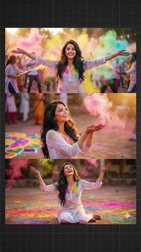 AI Holi Photo Kaise Banaye Mobile Se | Gemini Prompt Tutorial