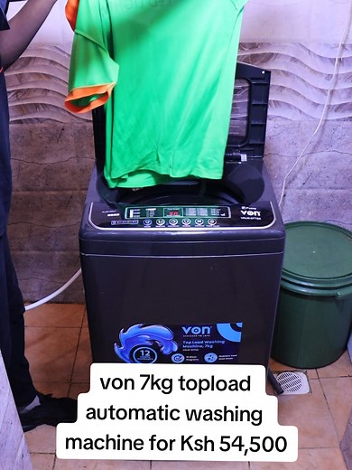 Von 7KG Topload Automatic Washing Machine for Ksh 54,500