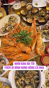 ❤️❤️ Bàn ăn tối BBQ hải sản tômHùm khách Xô . Hotline 0984.262.562 -0916.588.972 | Xô Đảo Bình Hưng