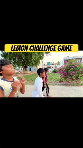 Lemon Challenge Game 🍋 | Who Will Win? 😱