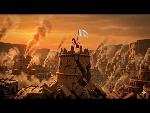 L'ASSAUT DE LA CITÉ ROUGE : La Guerre Secrète des Fourmis (Film IA 4K)
