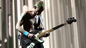 Flea: “Basslines take on a different type of melody with a pick”