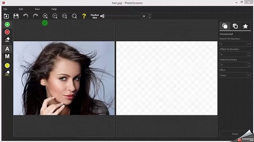 智能抠图PhotoScissors
