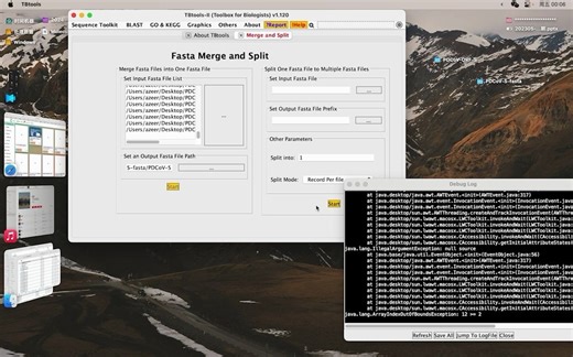 「TBtools」合并fasta序列及后续建树
