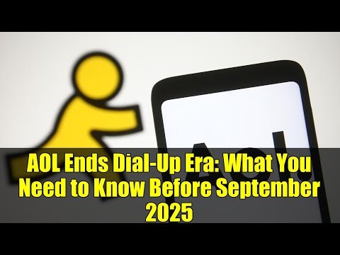 AOL Ends Dial-Up Era: What You Need to Know Before September 2025