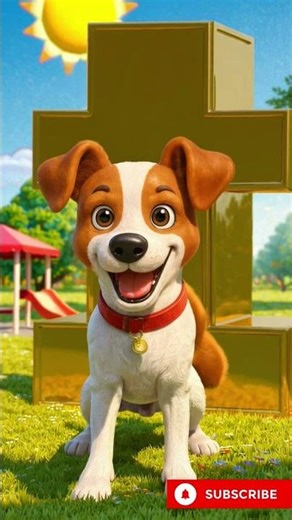 BINGO | 3D Dog Song | Nursery Rhyme | Super Simple | Pinkfong | Cocomelon #shortsvideo #reels #reel