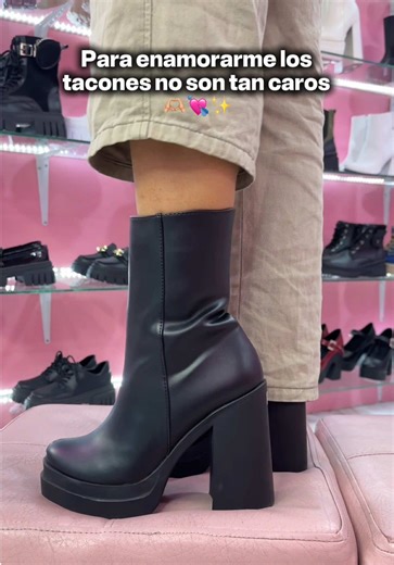 Pa enamorarme los botines no son tan caros🩷🫶🏼💘✨ #botas #moda #tendencia #botasfemininas