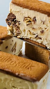 Condensed milk, Malt biscuits, Crunchie bars and cream. That's all you need to make these frozen treats! Recipe >> https://www.taste.com.au/recipes/chocolate-pudding-bar/9cc5cddb-21b8-402c-bdf7-aea431e4a590 | Taste.com.au