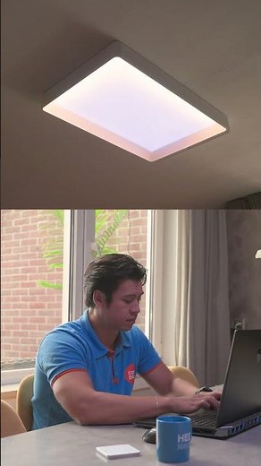 Een dakraam in ruimtes zonder dak? #philips #skylight #licht #coolblue