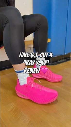 Nike GT Cut 4 “Kay Yow” Review 👟🩷👀