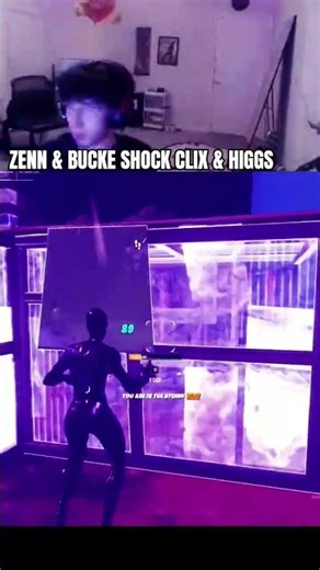 👉 ZENN & BUCKE SHOCK CLIX & HIGGS 😳🔥 (2v2 Zone Wars)