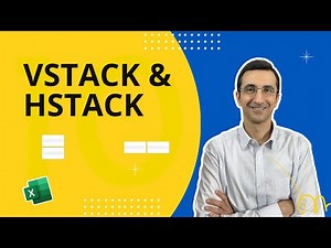 Merge Excel Tables Like a Pro – VSTACK and HSTACK Explained!