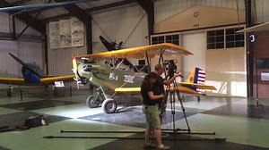The Travel Channel's Mysteries at the Museum spent the day recording footage of the March Field Air Museum's aircraft and artifacts for inclusion in their very popular TV series! | March Field Air Museum
