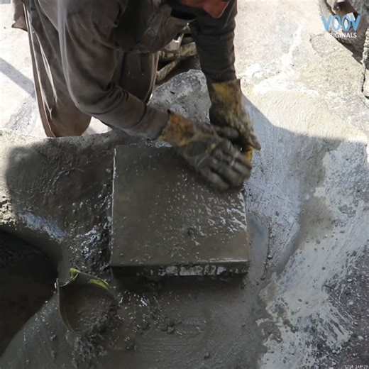 26K views · 12 reactions | Making Concrete Interlocking Tiles | Voov Construction | Facebook